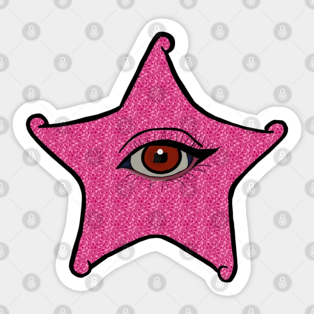 Starfish See Creature Sticker by SolteraCreative